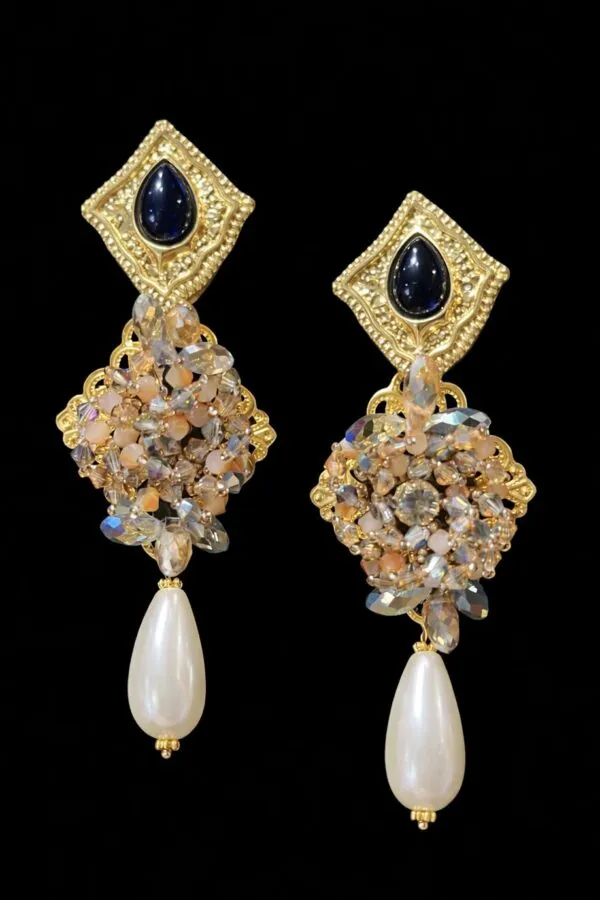 Pendientes marino perlas